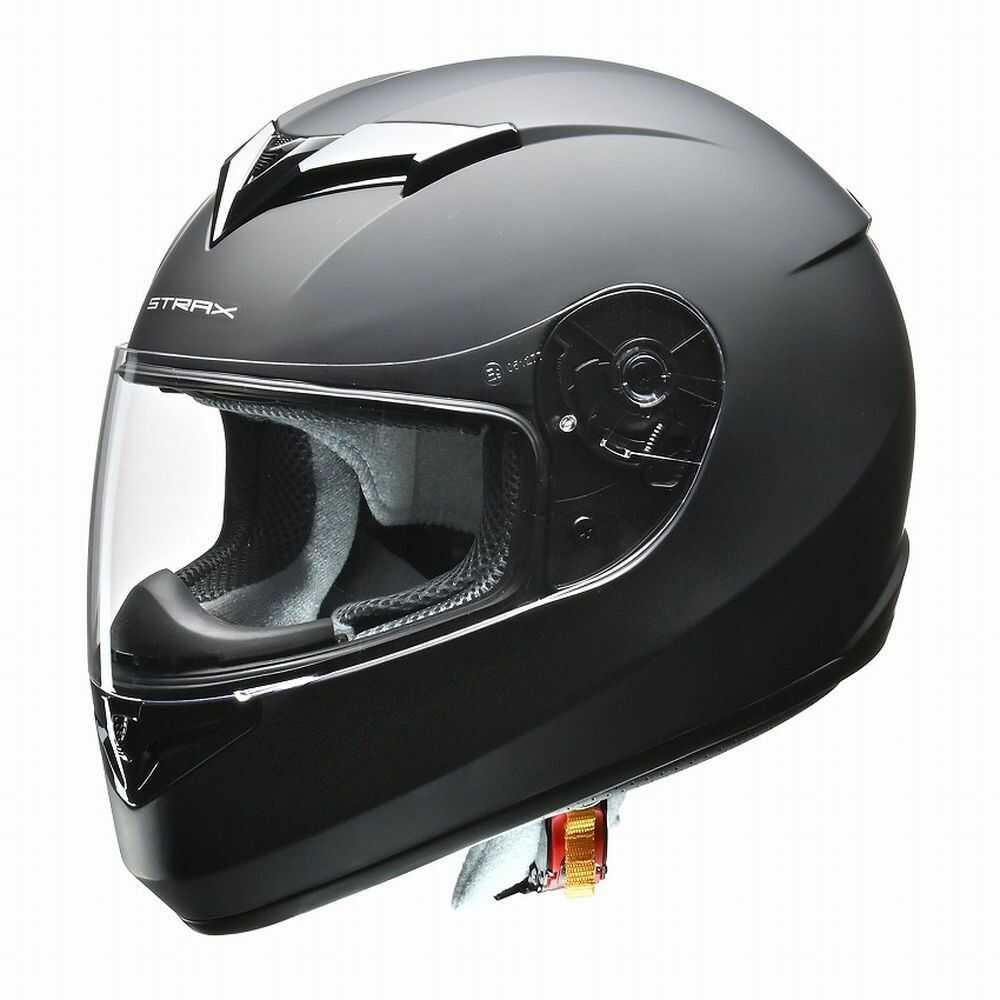 リード工業 STRAX フルフェイスヘルメット マットブラック SF1 MATBK