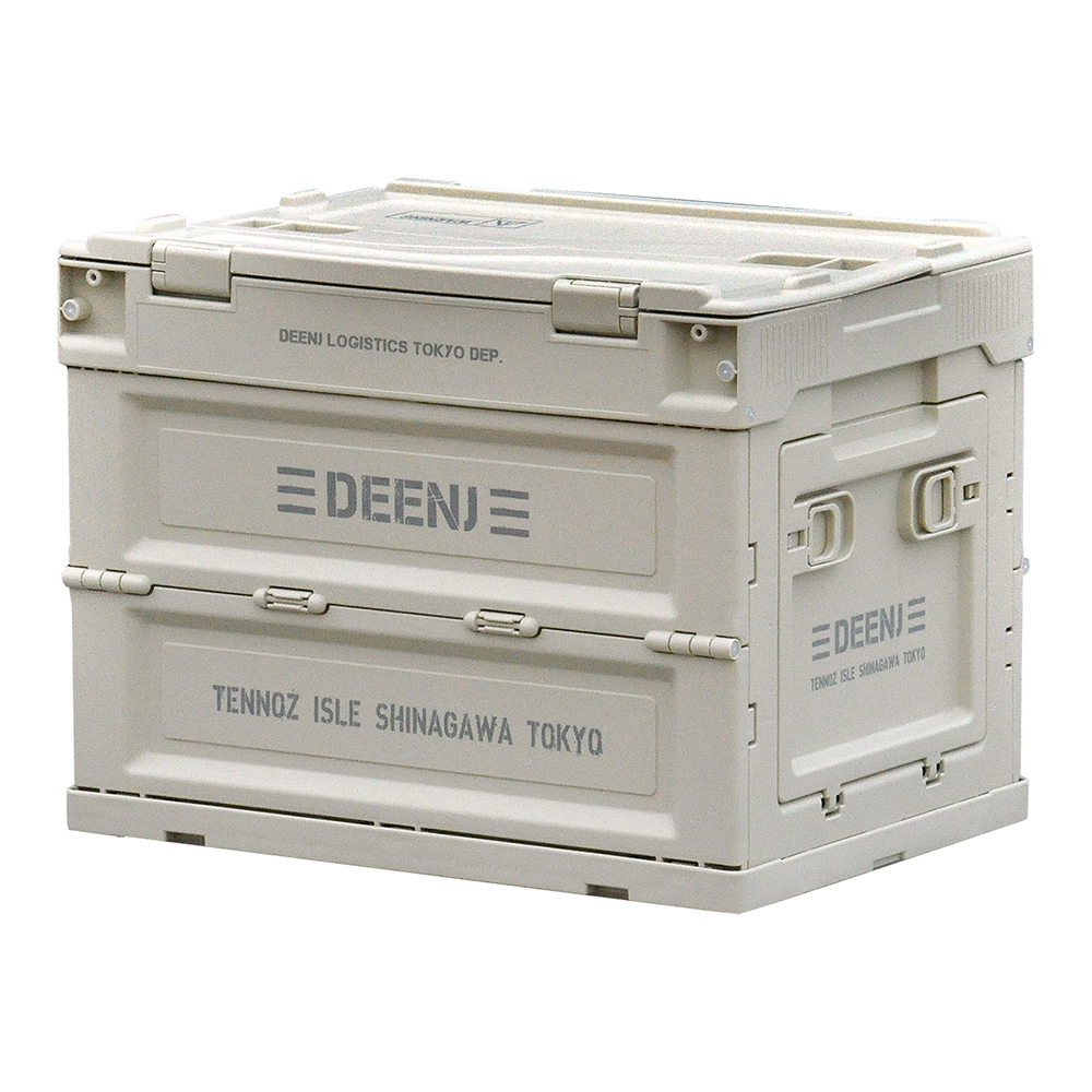 DEEN.J 折り畳みコンテナ マットサンドベージュ 20L DNJFDBXMSB20