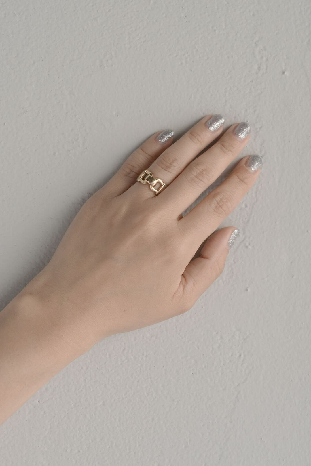 エルメス/コンビ/リング/イエローゴールド×シルバー/Hermes/Combi/Ring