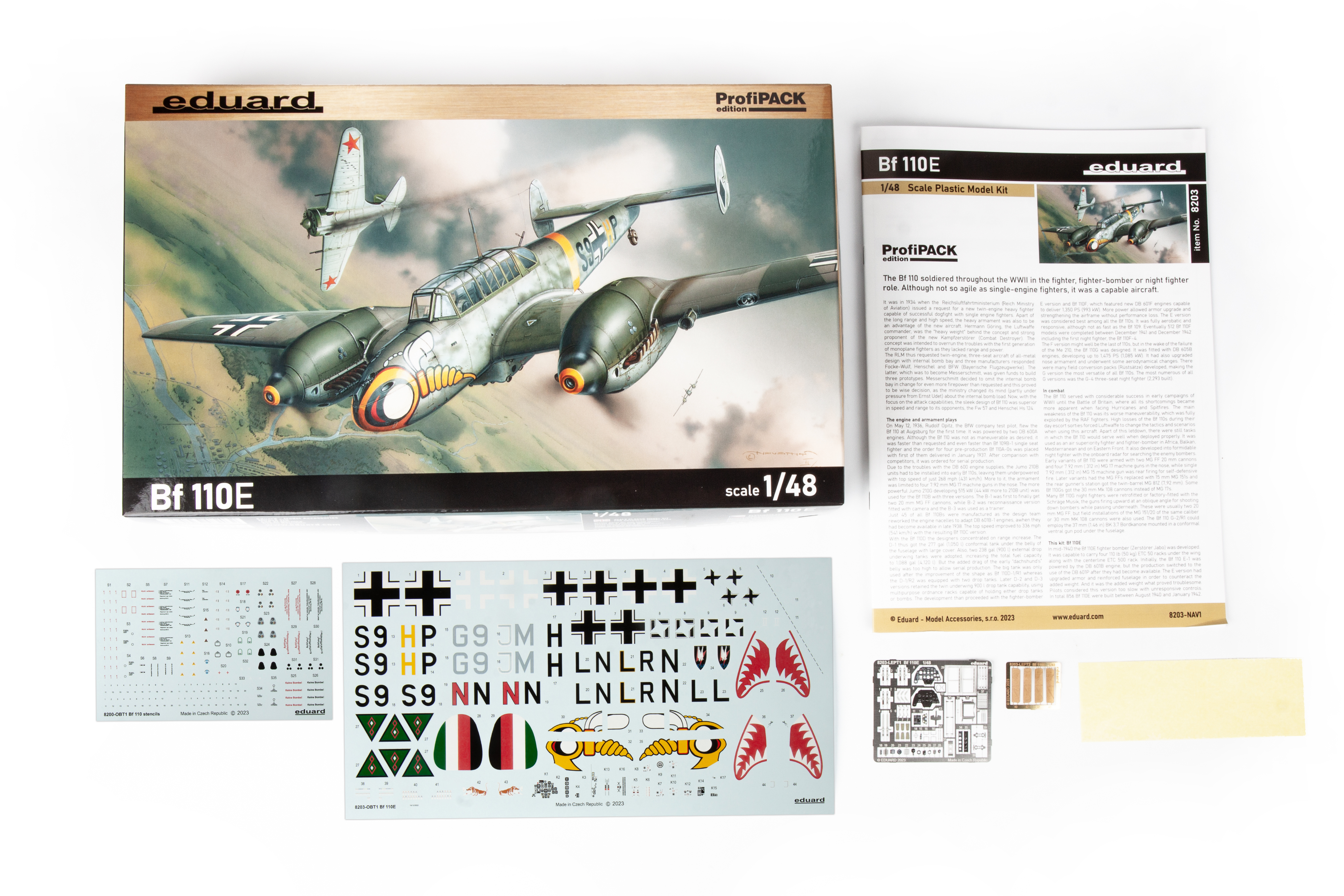 Bf 110E 1/48 - エデュアルドeショップ