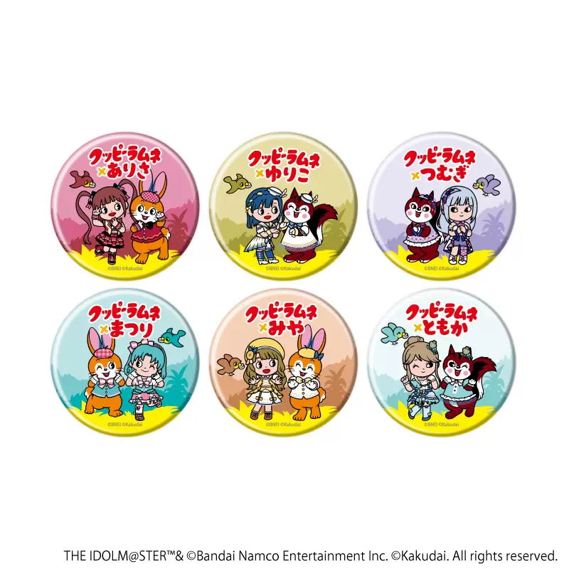 D.C. super live 2 描き下ろしちびキャラ 缶バッジ コンプ D.C. super