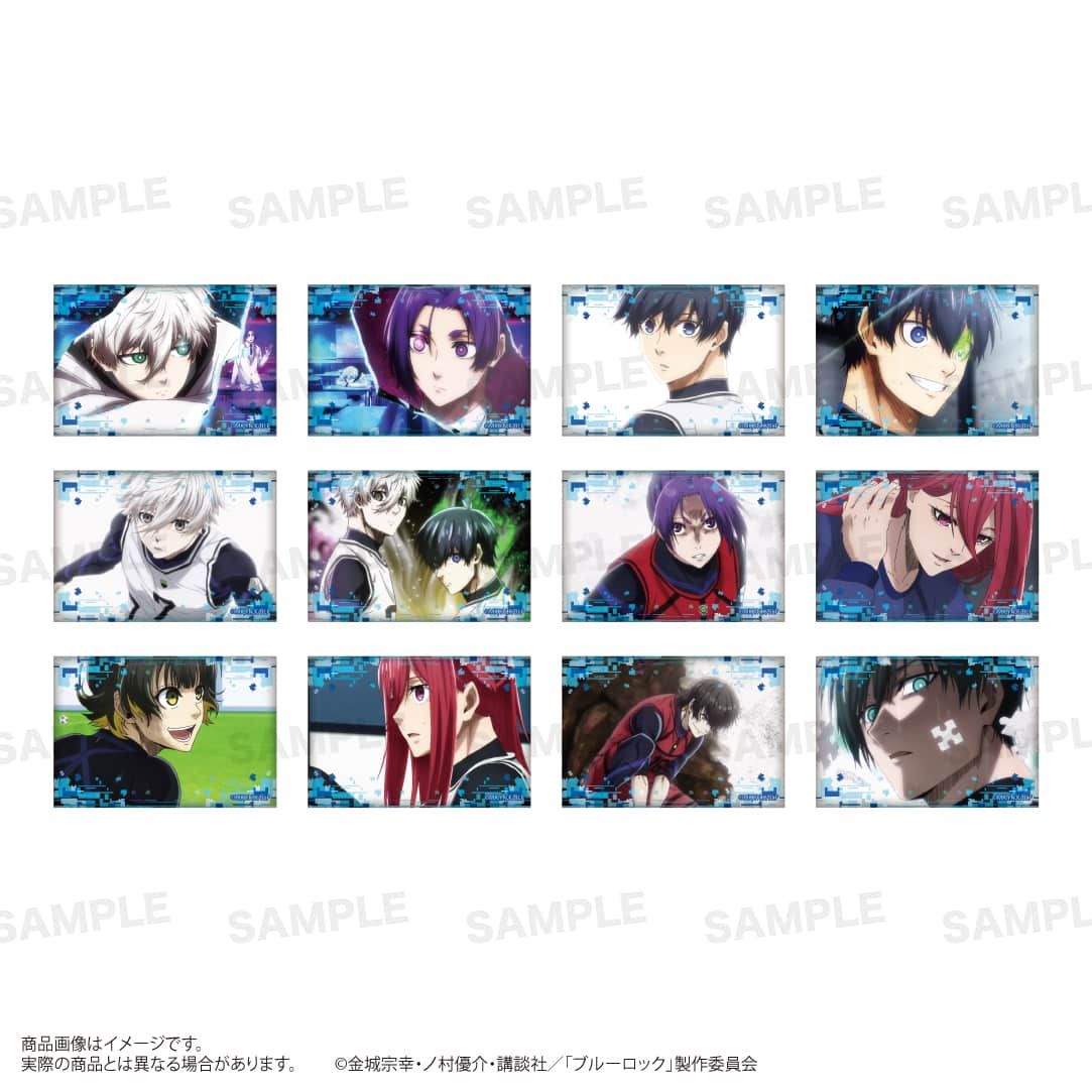 TVアニメ「ブルーロック」トレーディング場面写缶バッジ BOX｜アニメ