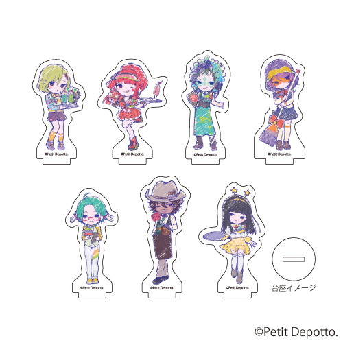 アクリルぷちスタンド「グノーシア」02/宇宙船ダイナーver. セットA(全