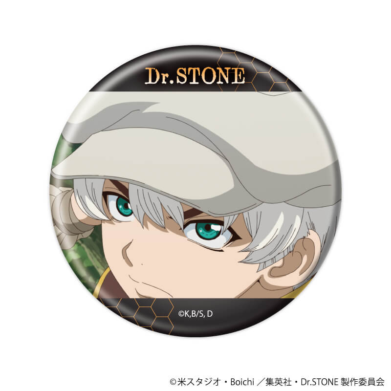 缶バッジ「Dr.STONE」25/コンプリートBOX(全10種)(場面写イラスト