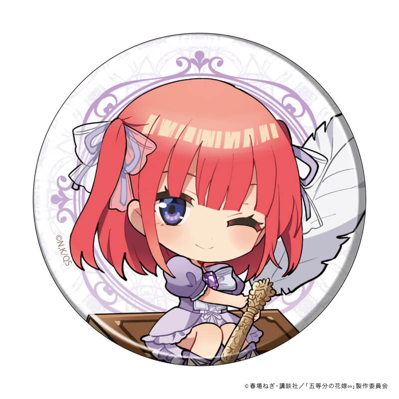 缶バッジ「五等分の花嫁∽」05/本の守り人ver. ブラインド(5種