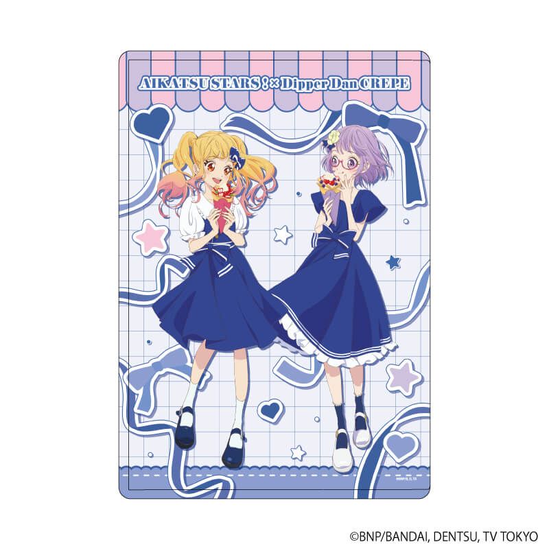 ダイカットステッカー「アイカツスターズ！」04/白銀リリィ(描き下ろし