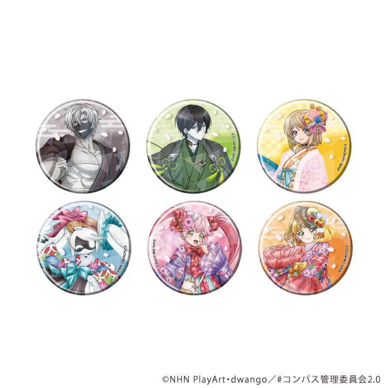 コンパス】ニコニコ超会議 ソーン アダム 缶バッジセット コンパス