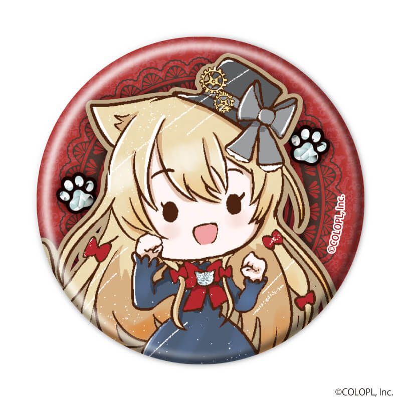 缶バッジ「クイズRPG 魔法使いと黒猫のウィズ」01/猫の日ver