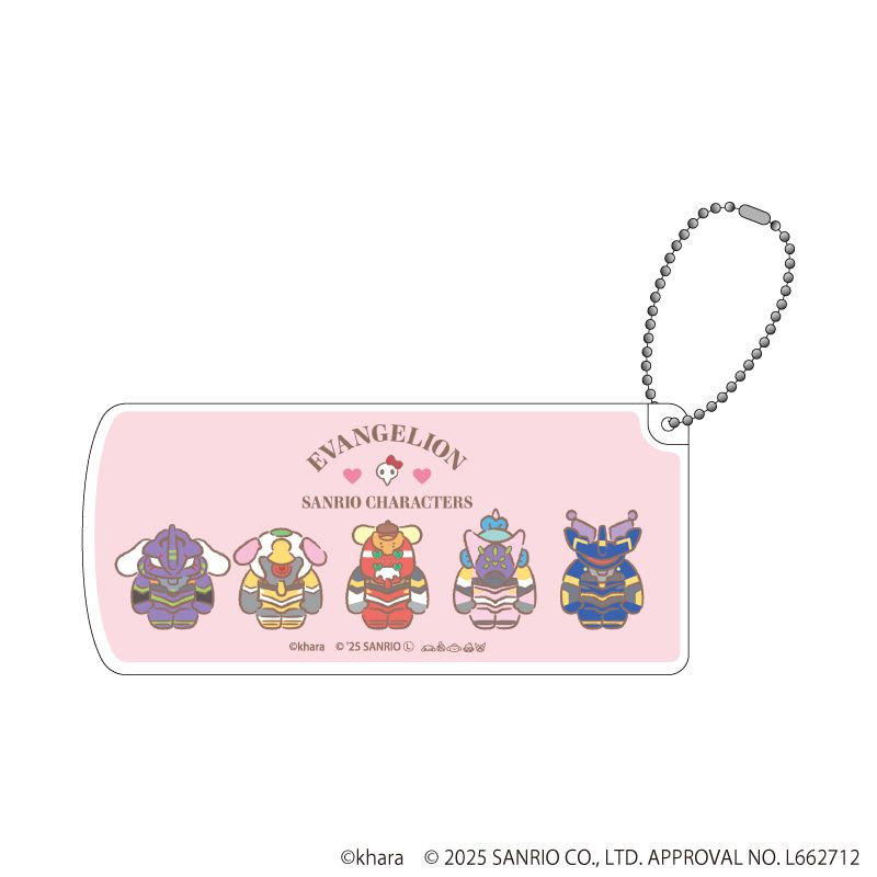 スライド式小物ケース「エヴァンゲリオン×サンリオキャラクターズ」01