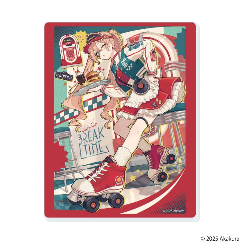 アクリルカード「赤倉個展『BREAK TIME』」01/ブラインド(14種)(公式
