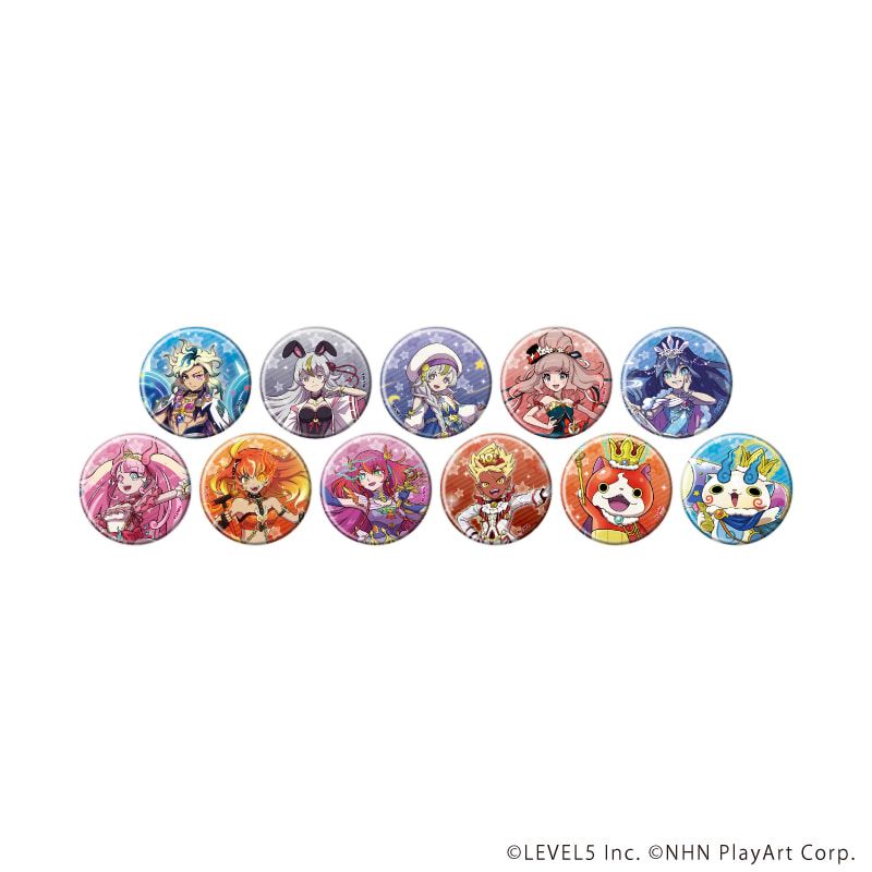 缶バッジ「妖怪ウォッチ ぷにぷに」19/コンプリートセット(全11種