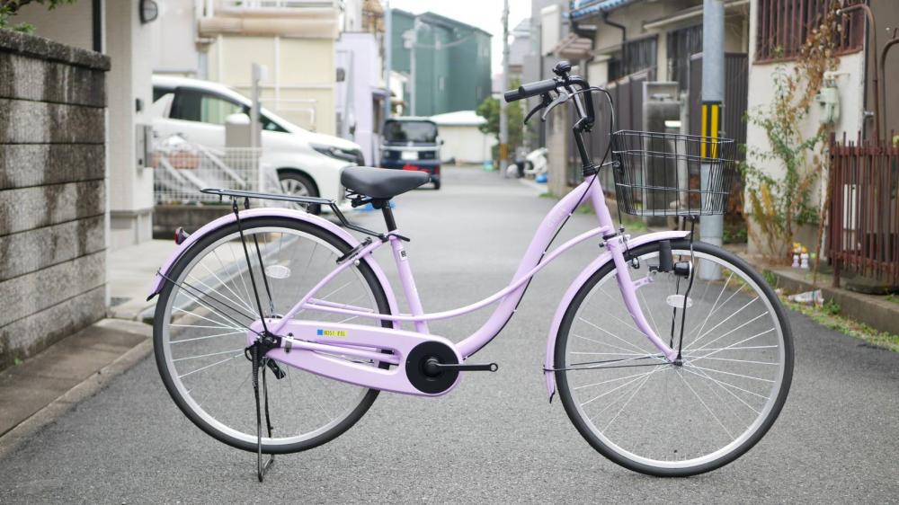 一般自転車】グリュック (ラベンダー) | Welby(ウェルビー) | サイクル