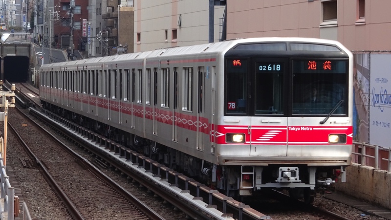 東京メトロ丸ノ内線東京メトロ02系-日本駅巡り紀行