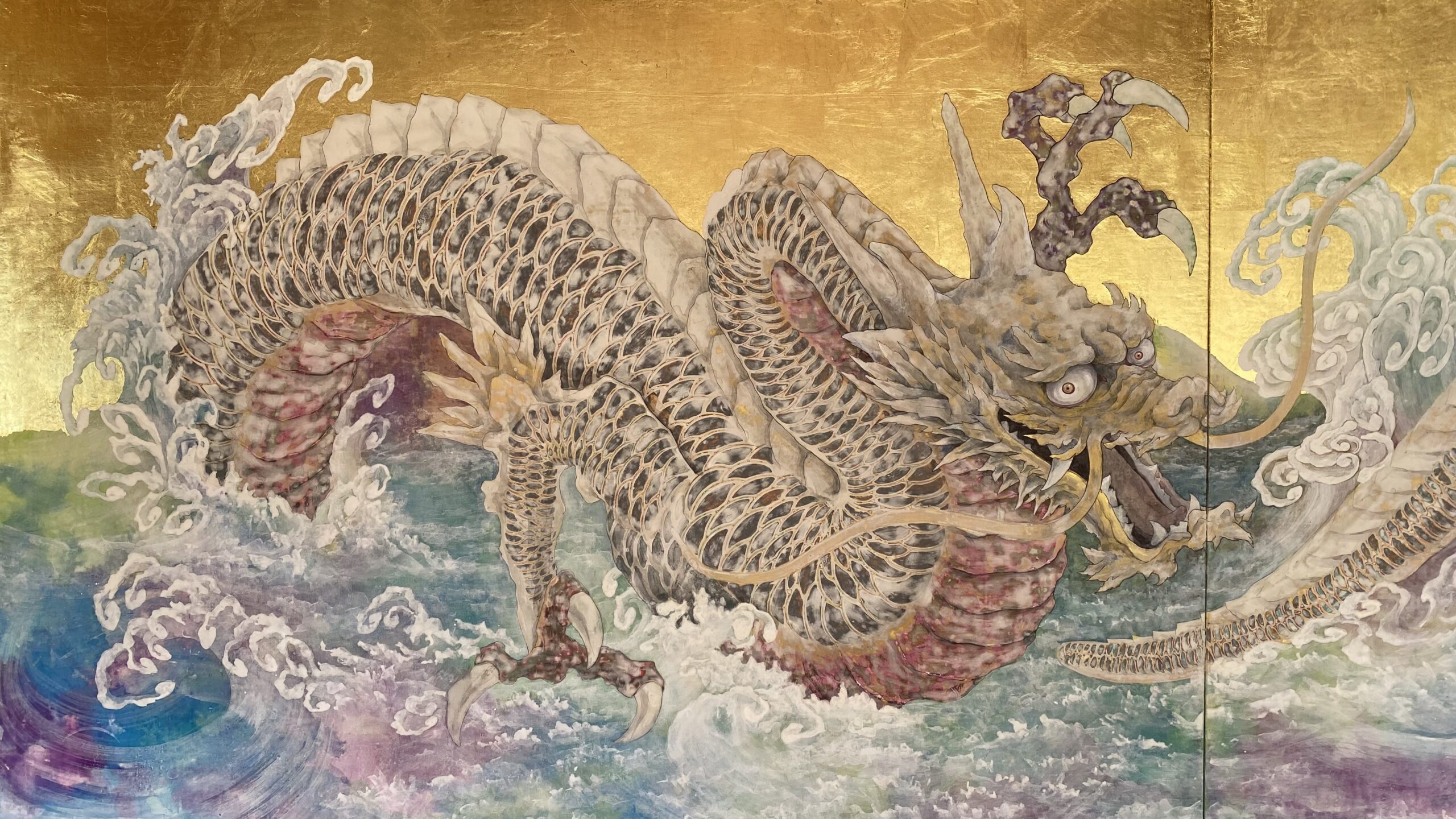 白龍神波図 | 作品 | 映水