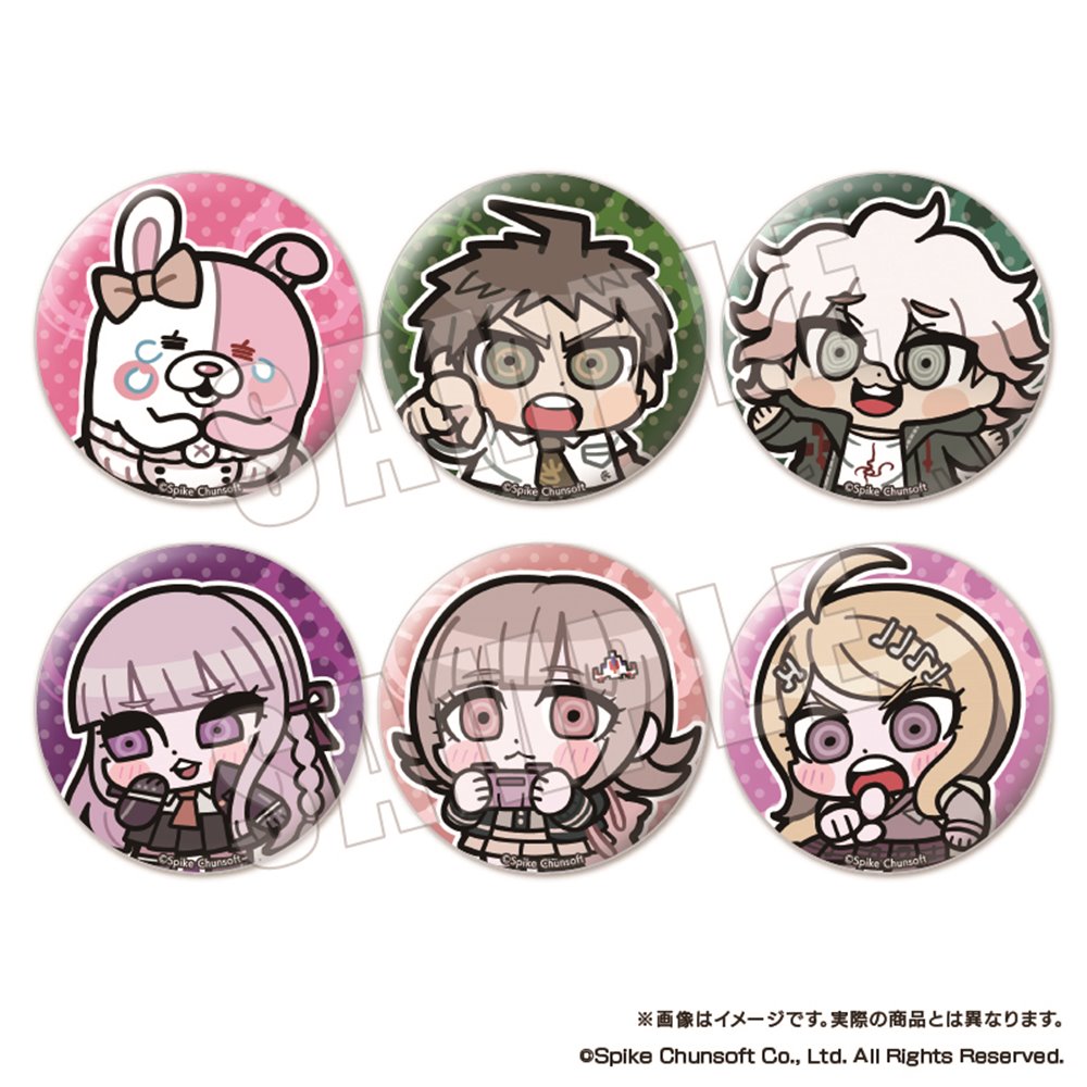 ダンガンロンパシリーズ×ぶくぶ 缶バッジ Vol.2 1BOX — empty.tokyo EC