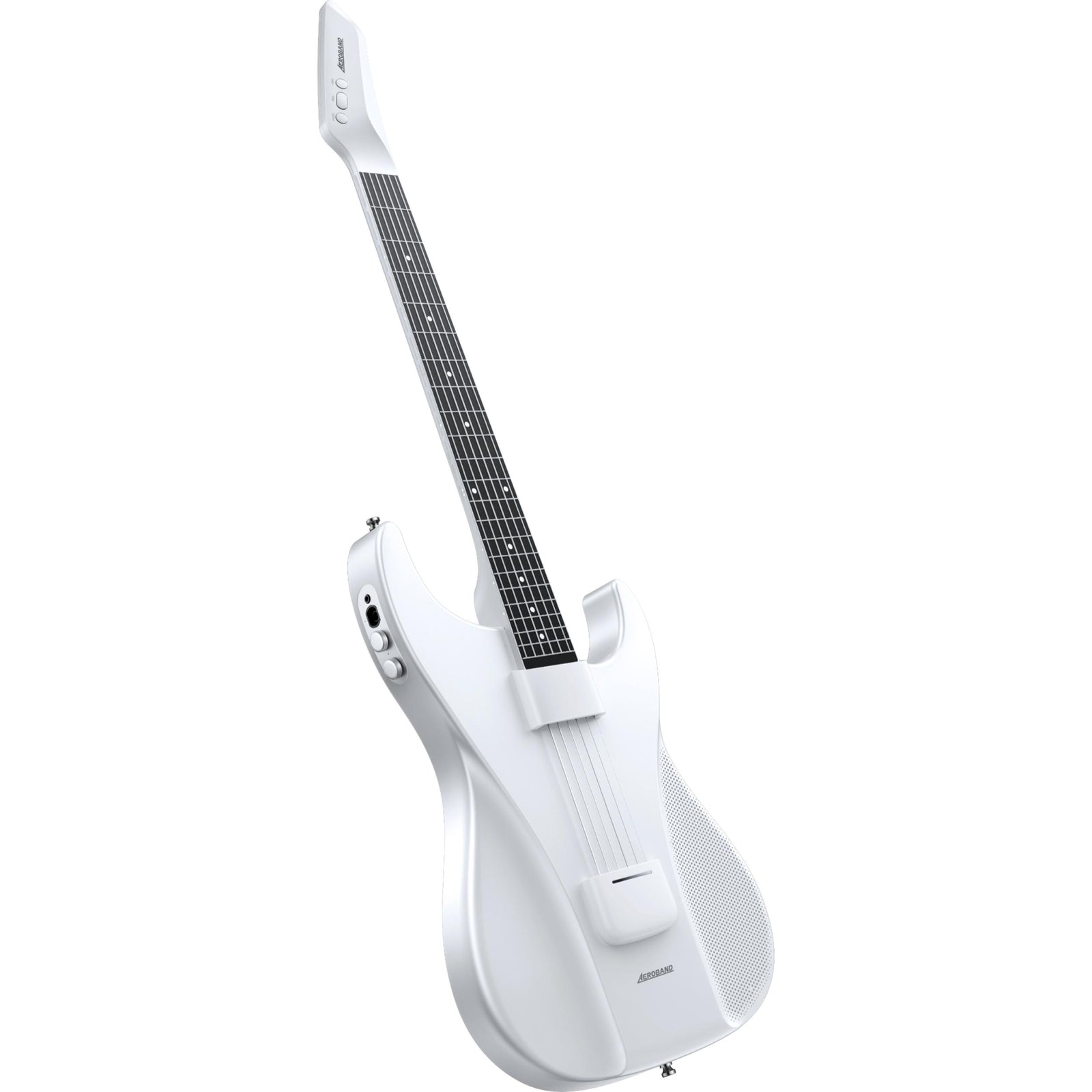 AeroBand Pain-Free Stringless Acoustic-Electric Travel Guitar Full