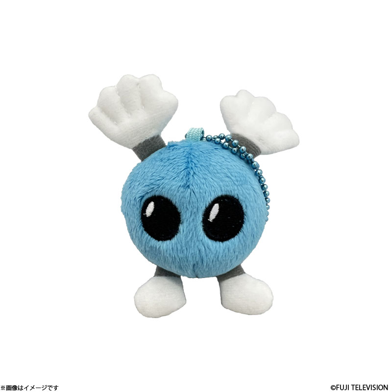バボちゃん ぬいぐるみキーチェーン 青 バボちゃん オフィシャルグッズ