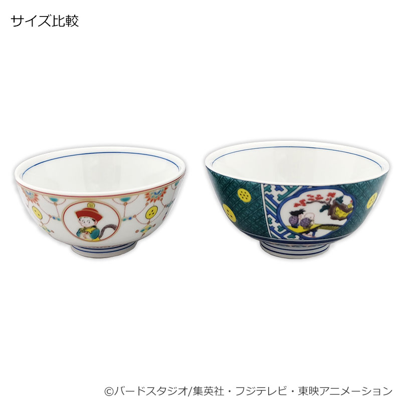 フジテレビ限定】ドラゴンボール 九谷焼飯碗 瓔珞紋悟飯図
