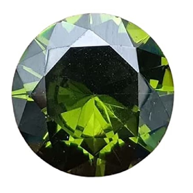 4.6 Carat Olive Green Zircon Gemstone – Loose (No certificate