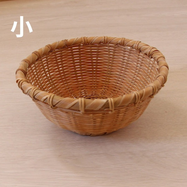 竹かご/竹ざる 深め鉢型（大/小） – ethical house（エシカルハウス）