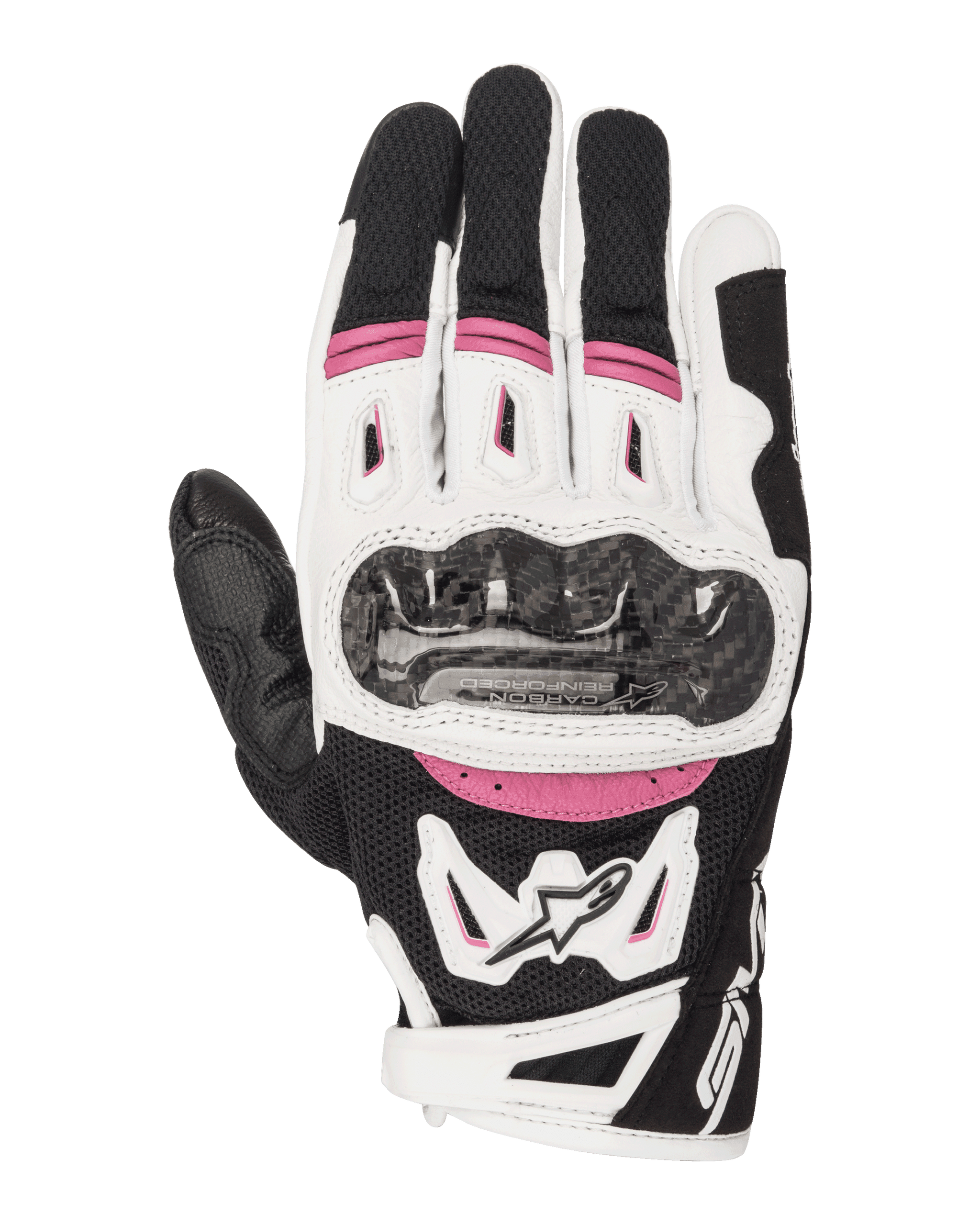 Stella SMX-2 Air Carbon V2 - Black Motorcycle Gloves | Alpinestars®