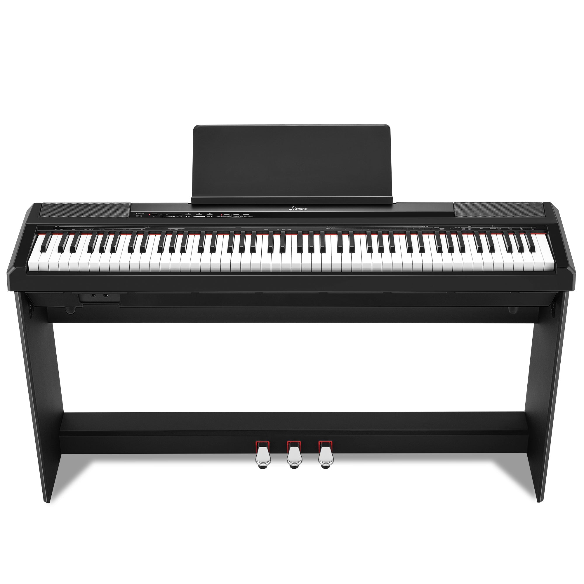 Donner DEP-10 Digital Piano 88 Key Semi-Weighted, Full-Size
