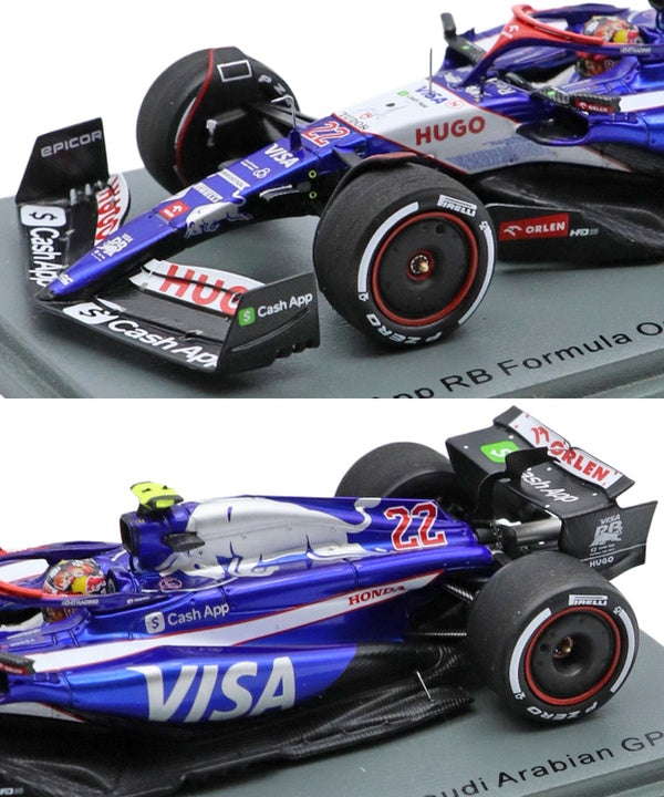 VISA CASH APP RACING BULLS VCARB01 角田裕毅 2024年 サウジアラビア