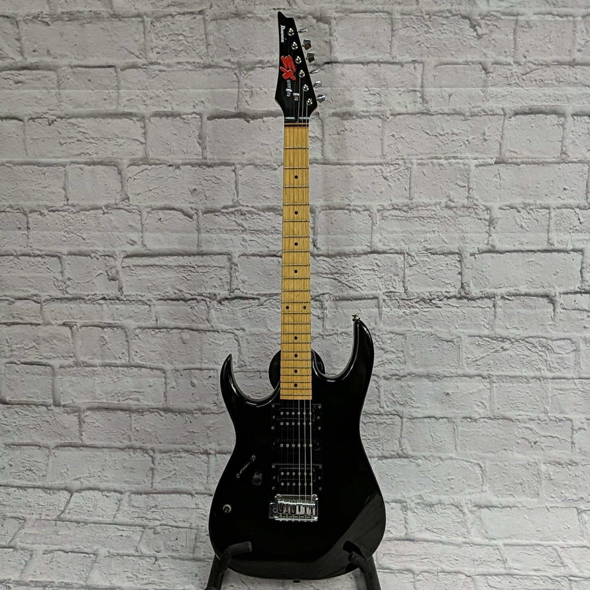 Ibanez EX Series Left Handed Electric Guitar - Black - Evolution Music