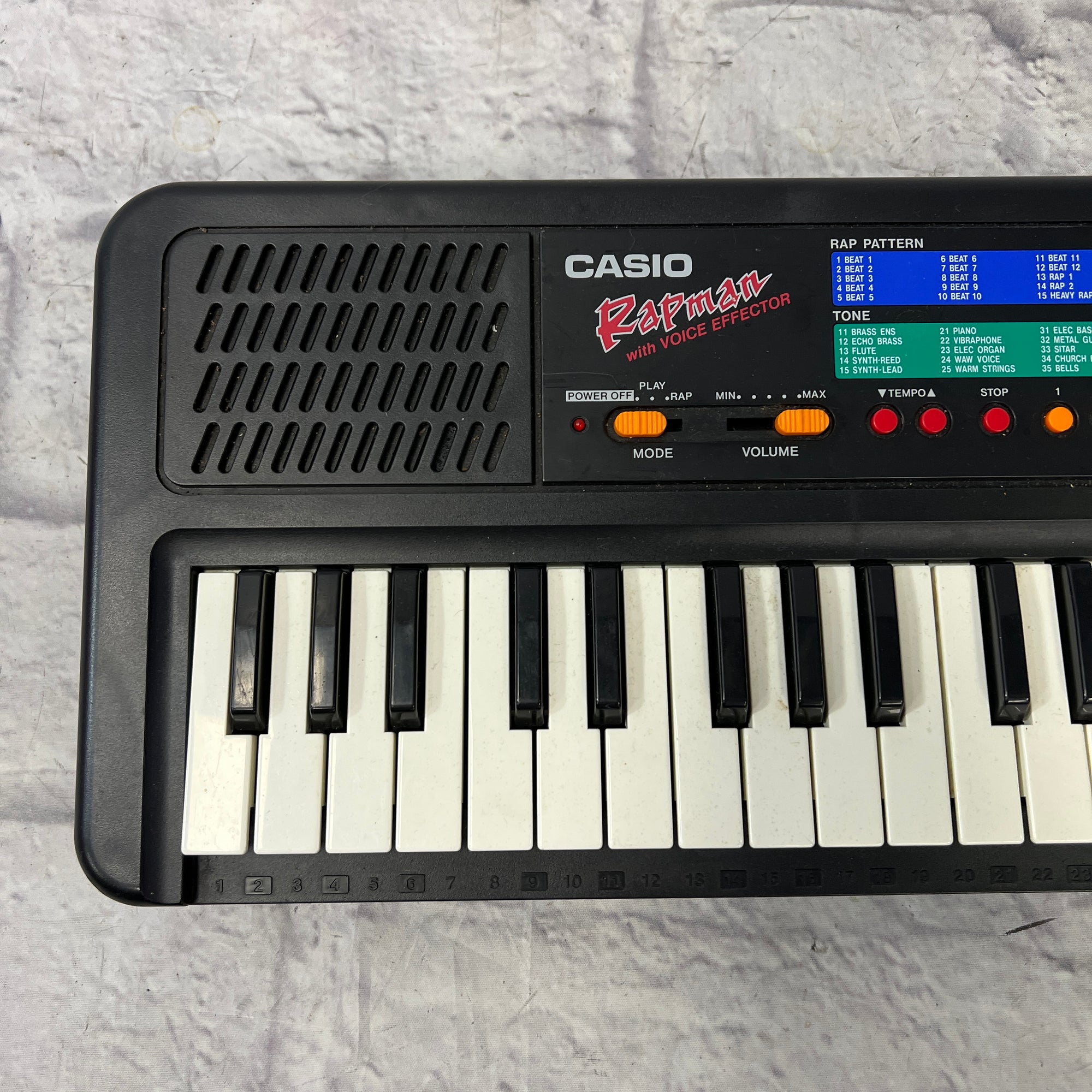 Casio Rapman Keyboard with Voice Effector - Evolution Music