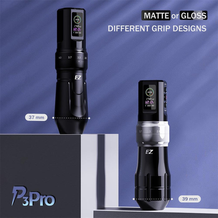 EZ P3 Pro Wireless Battery Tattoo Pen Machine — Six Options
