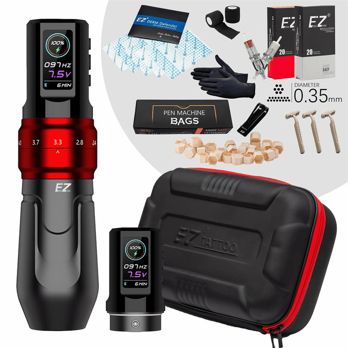 EZ P3 Pro 調整可能なストローク ワイヤレス タトゥー ペン