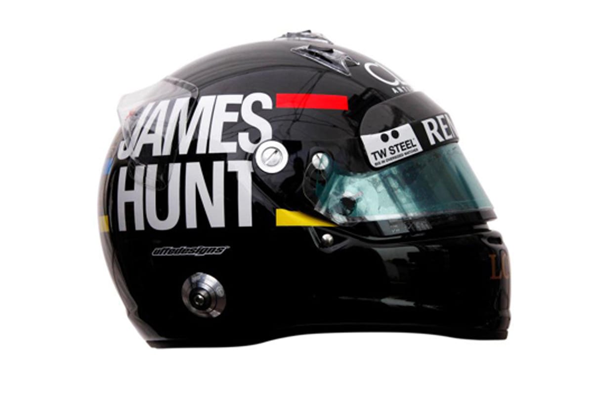 キミ・ライコネン、ジェームス・ハント仕様のヘルメットを用意 【 F1