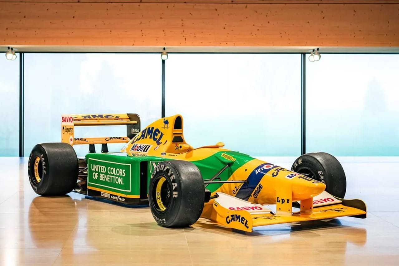 ミハエル・シューマッハF1初勝利のベネトンB192がオークションへ 【 F1
