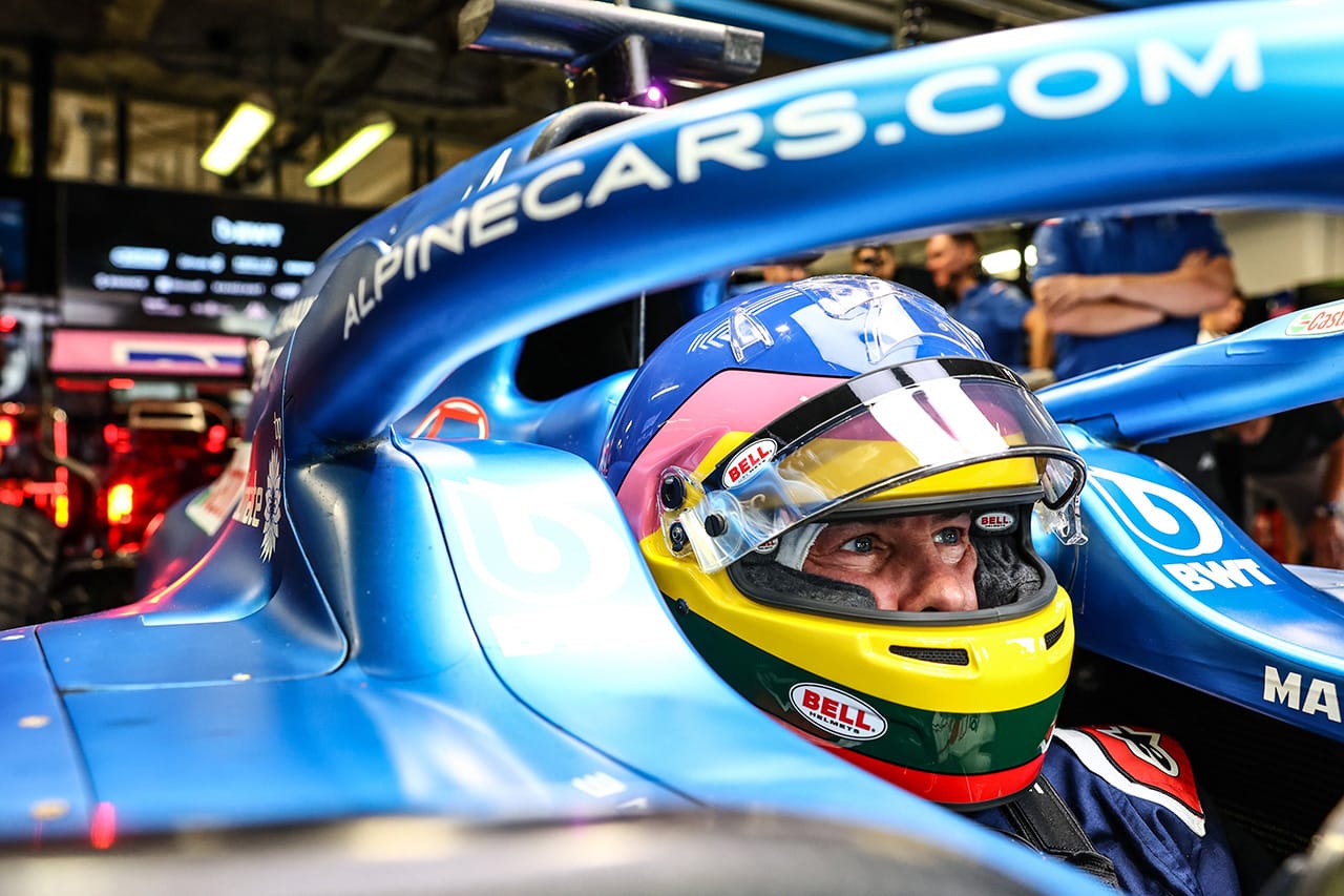 ジャック・ヴィルヌーヴ 「アルピーヌF1とのテストは信じられない経験