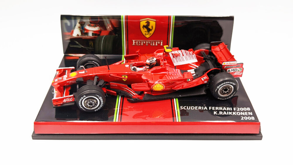 フェラーリ F2008 K.ライコネン | F1ミニカーあれこれ