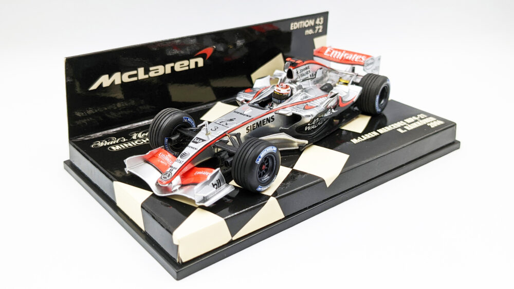 ミニチャンプス F1 ライコネン マクラーレンMP4-17 チーム限定 1/43