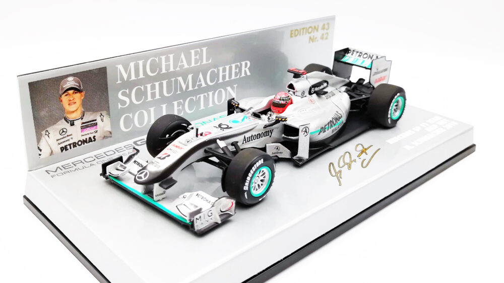 メルセデス W01 M.シューマッハ | F1ミニカーあれこれ