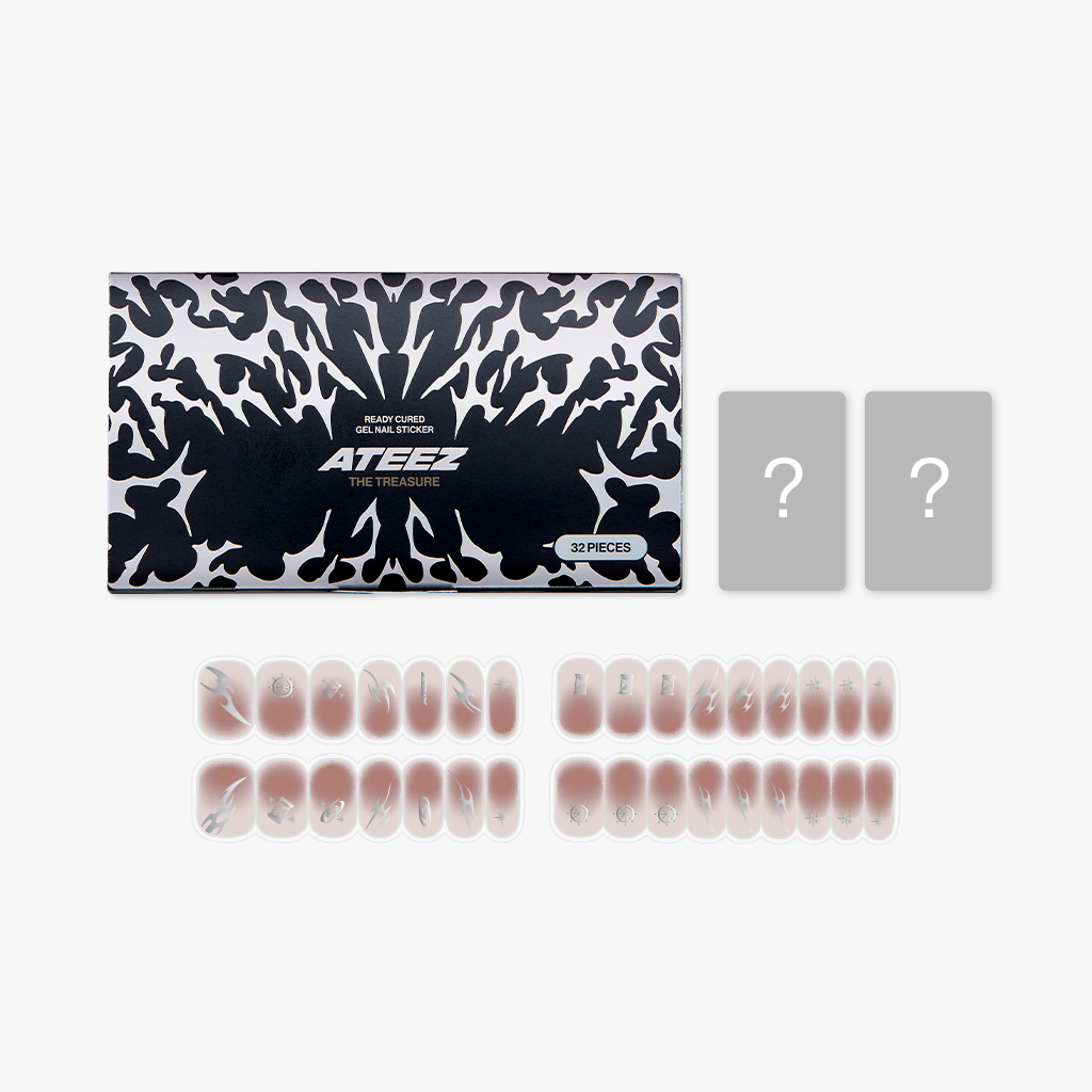 ATEEZ READY CURED GEL NAIL STICKER : THE TREASURE | Fanplday