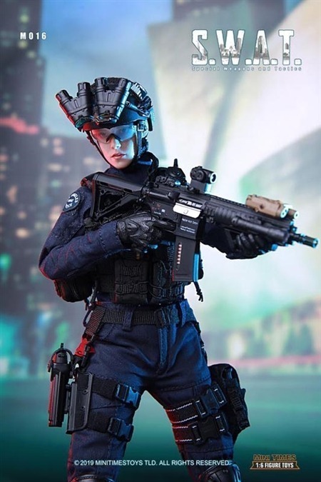 Female SWAT - Mini Times 1/6 Scale Figure MT-016 · Fairway Hobbies