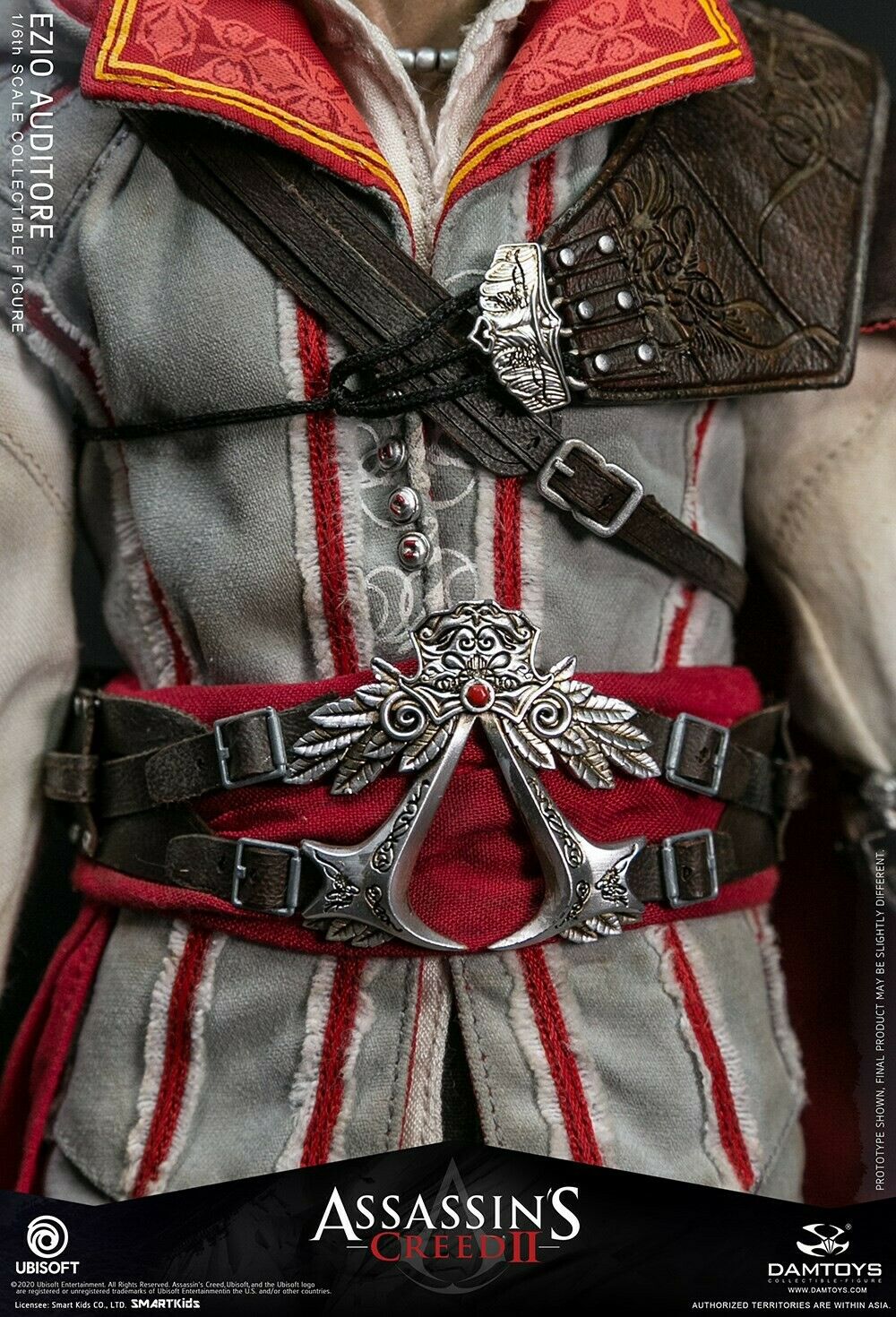 DAM TOYS DMS012 Assassins Creed II Ezio Auditore 1/6 Action Figure