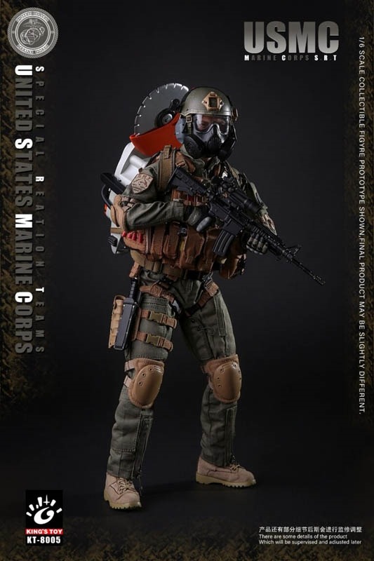 KINGS TOY 1/6 SCALE MODERN U.S. MARINE CORPS SPECIAL RESPONSE TEAM