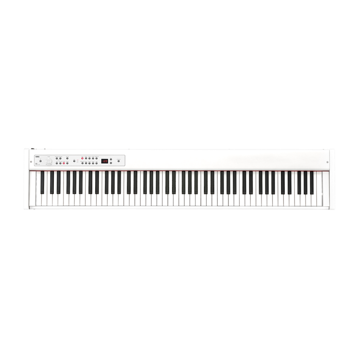 レンタル] KORG D1 電子ピアノ 88鍵盤 [ダンパーペダル、譜面立て付き