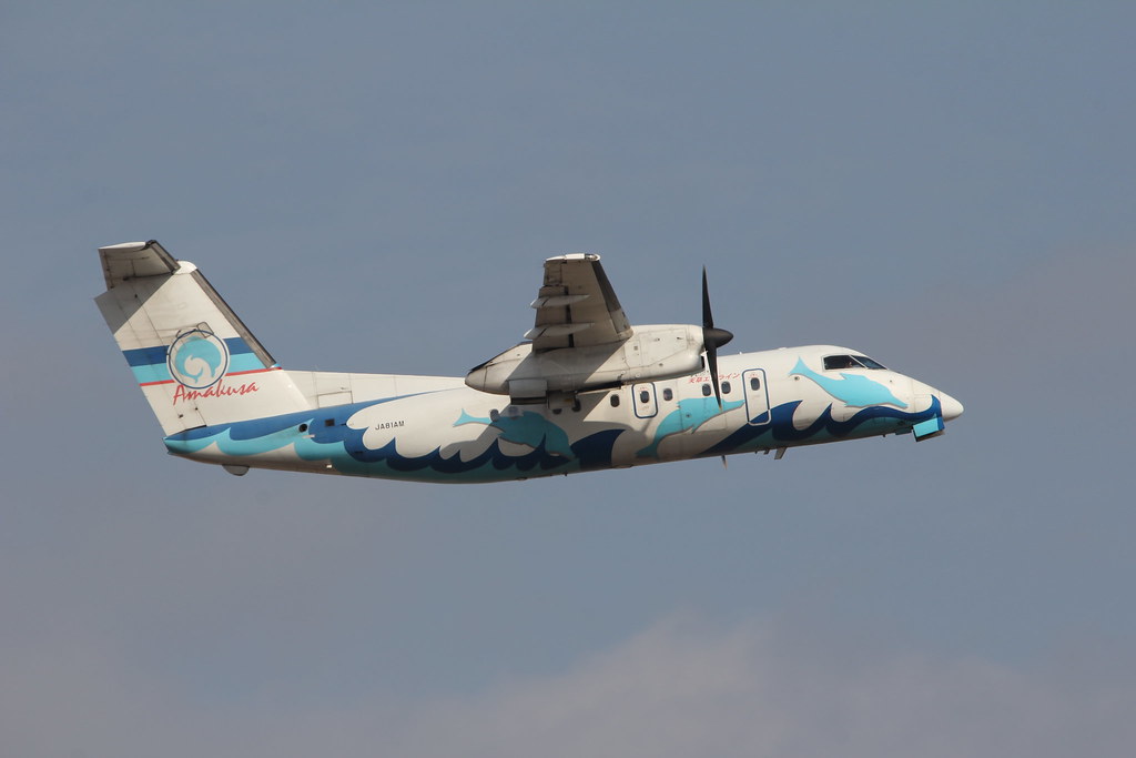 天草エアラインDHC-8-Q100伊丹空港ラストフライト - 滑子航空機,覚書