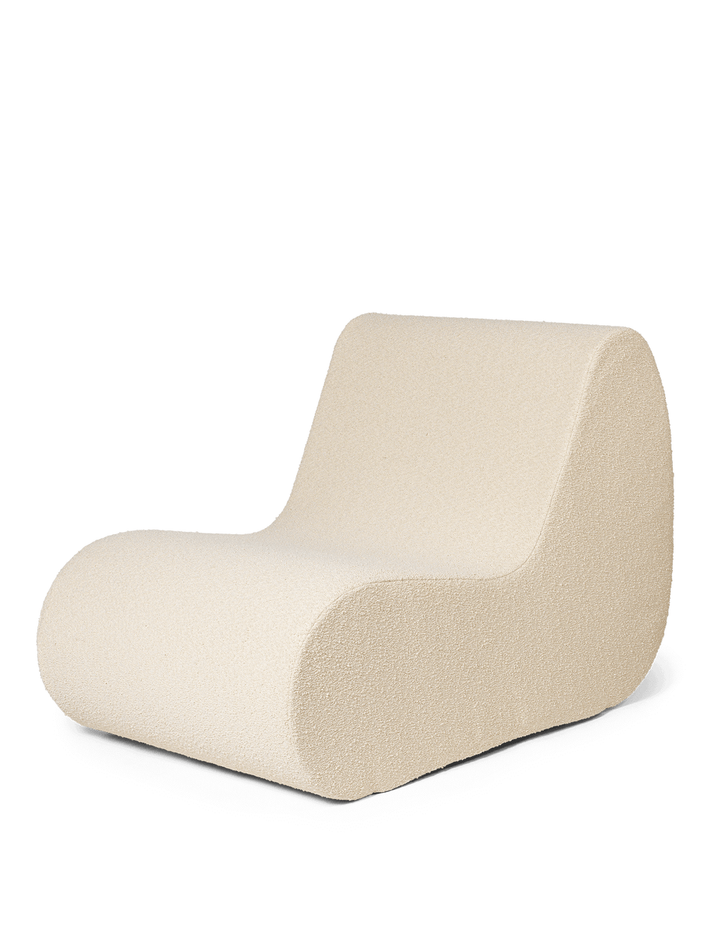 Rouli Center Module - Pure Bouclé - Off-white | Ferm Living