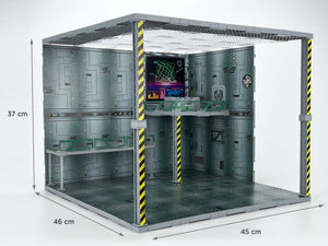 FEXT HOBBY x FANS HOBBY] SCI-FI 07 HANGAR DIORAMA (Pre-order