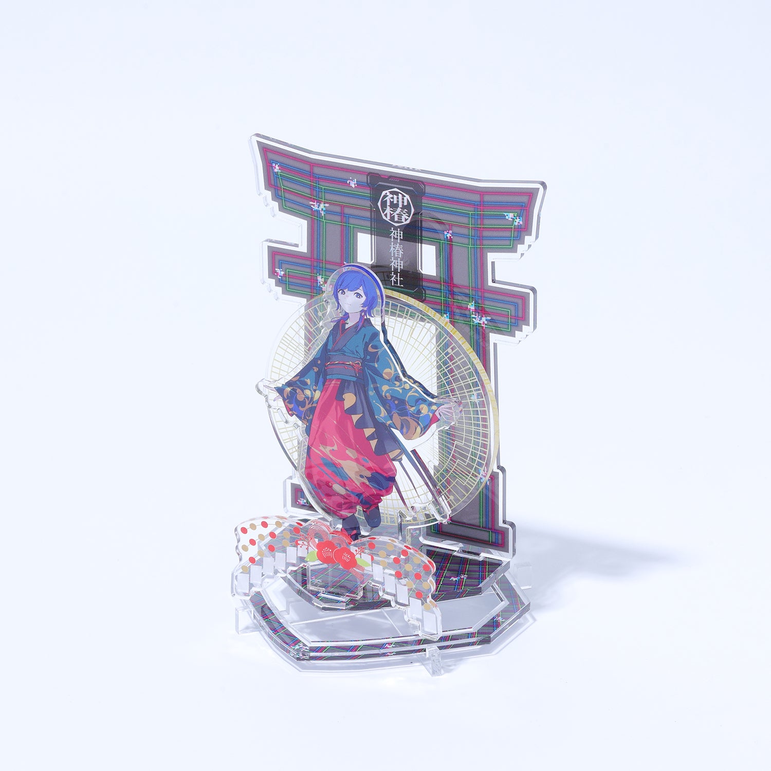 V.W.P】振袖立体アクリルスタンド 理芽／コミックマーケット103出展