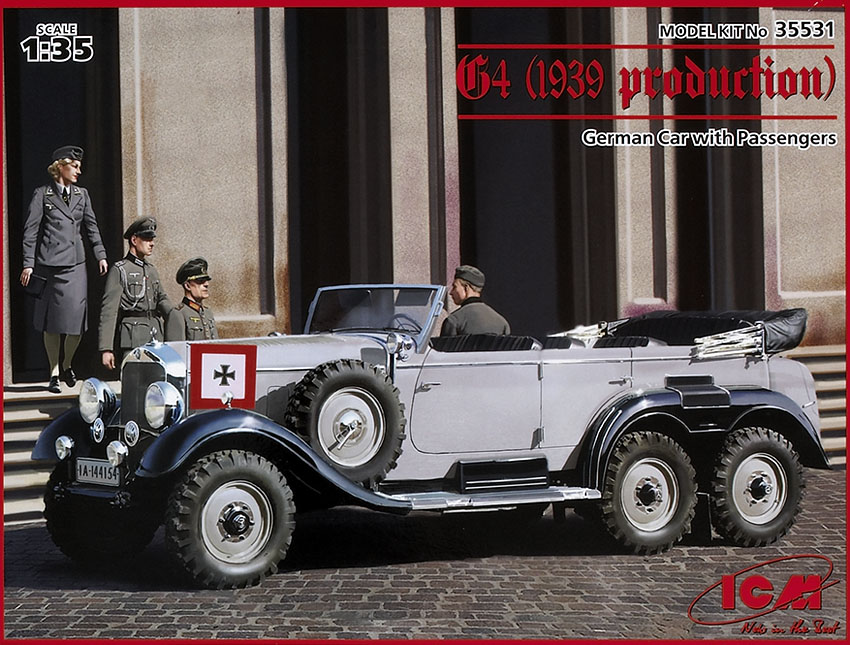 ICM 1/35 scale G4 German staff car | Finescale Modeler Magazine