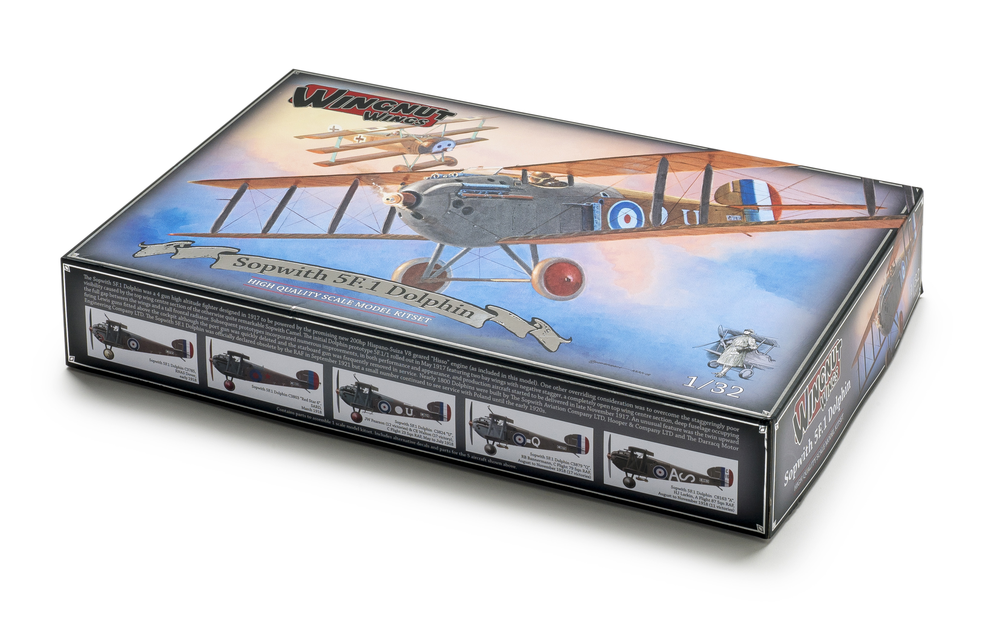 Build review of Wingnut Wings Sopwith 5F.1 Dolphin scale model kit