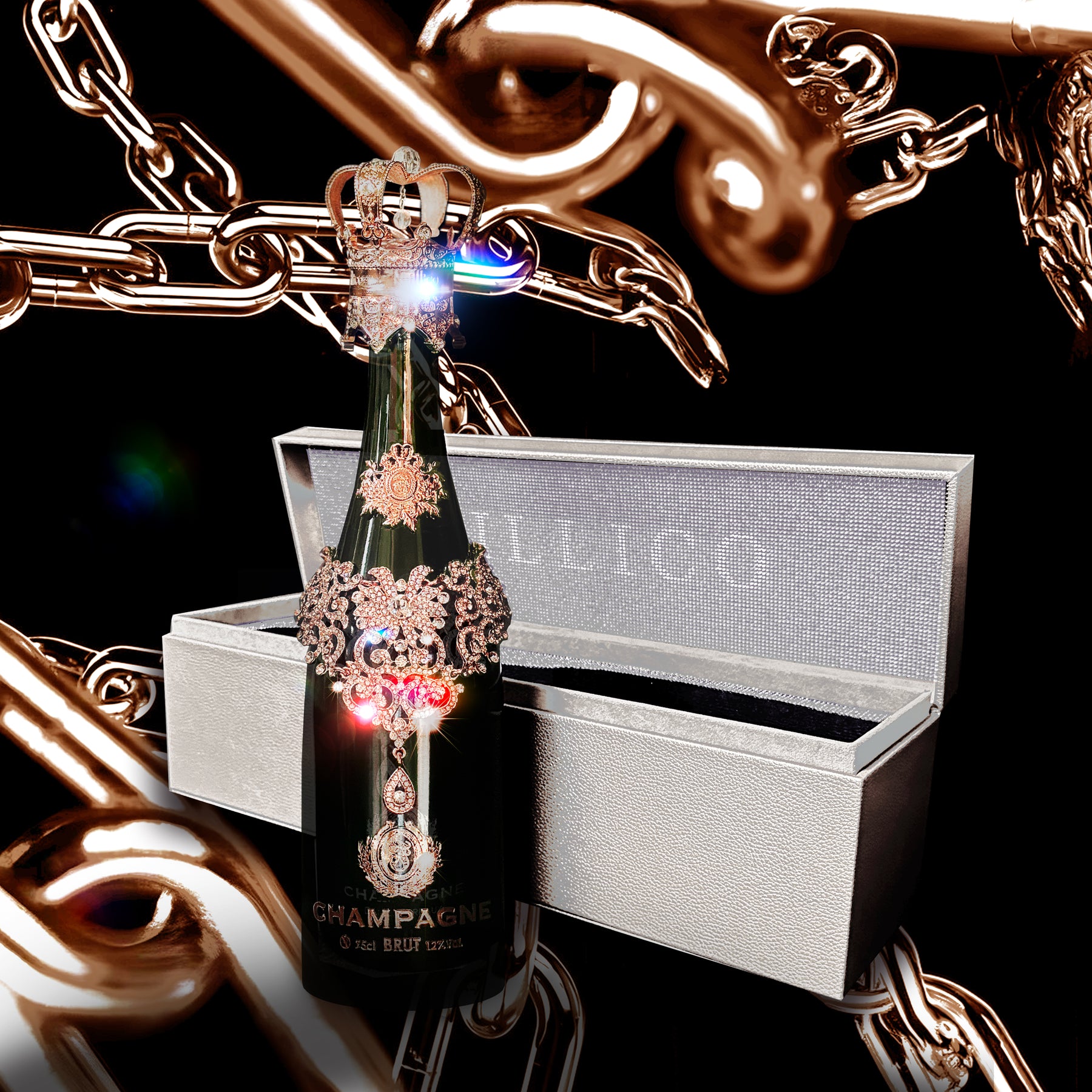 限定】Fillico Champagne Royale Pink Gold Brut | Platinum Box