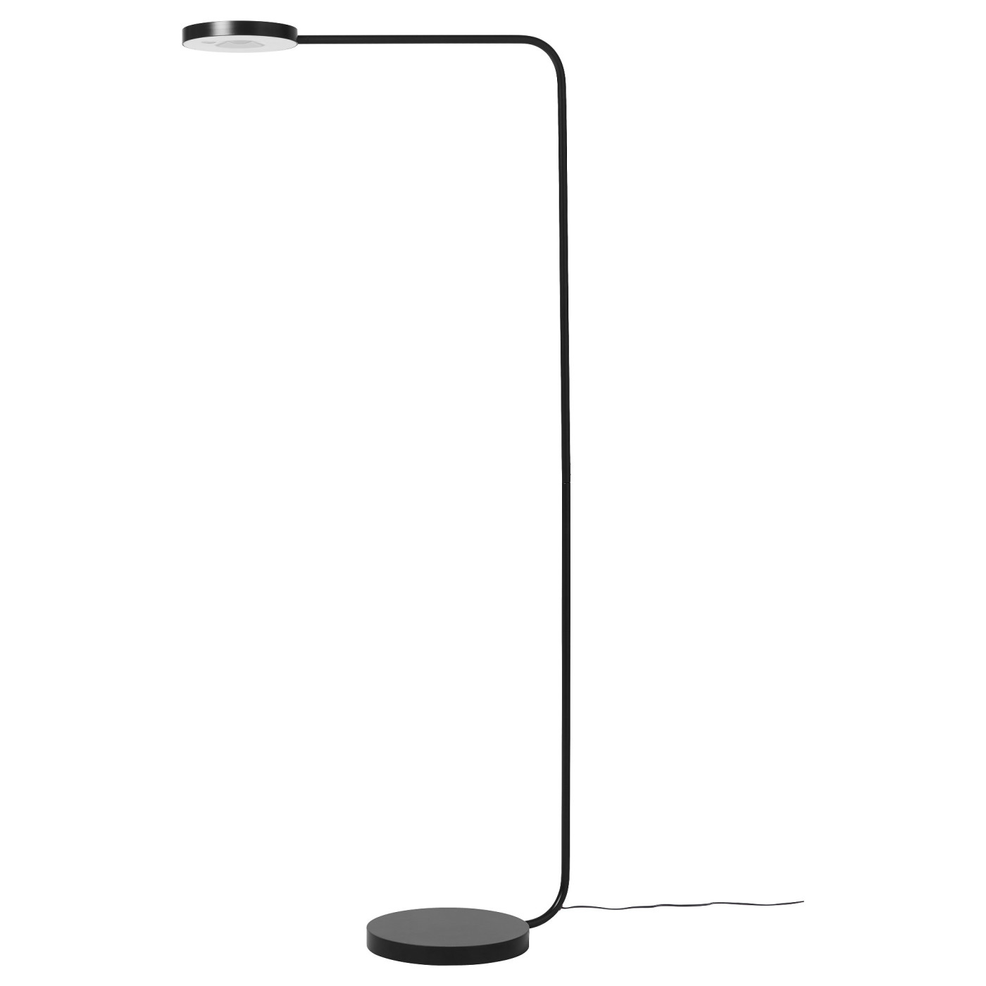 YPPERLIG LED floor lamp dark grey - IKEA